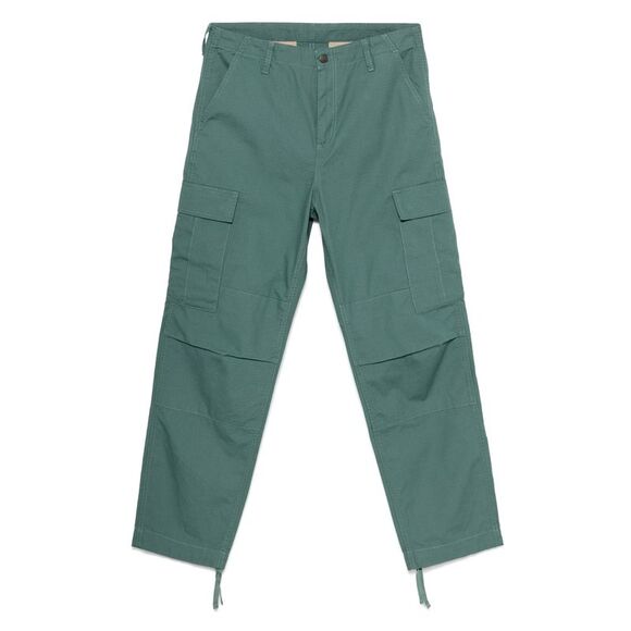 Carhartt Green Trousers - Regular & Straight-Leg Trousers Men